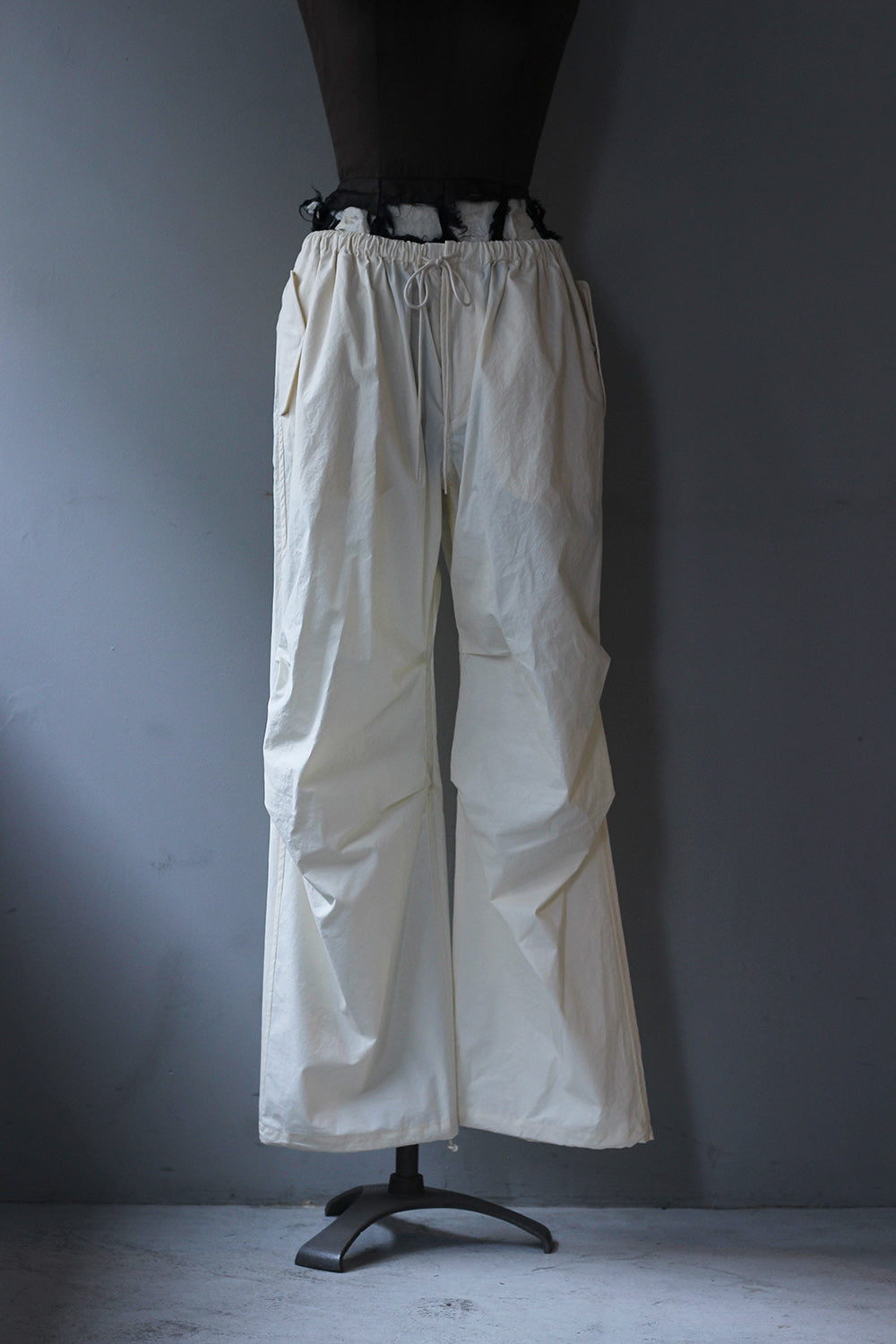 DOMENICO+SAVIO "snow camo pants" (white)