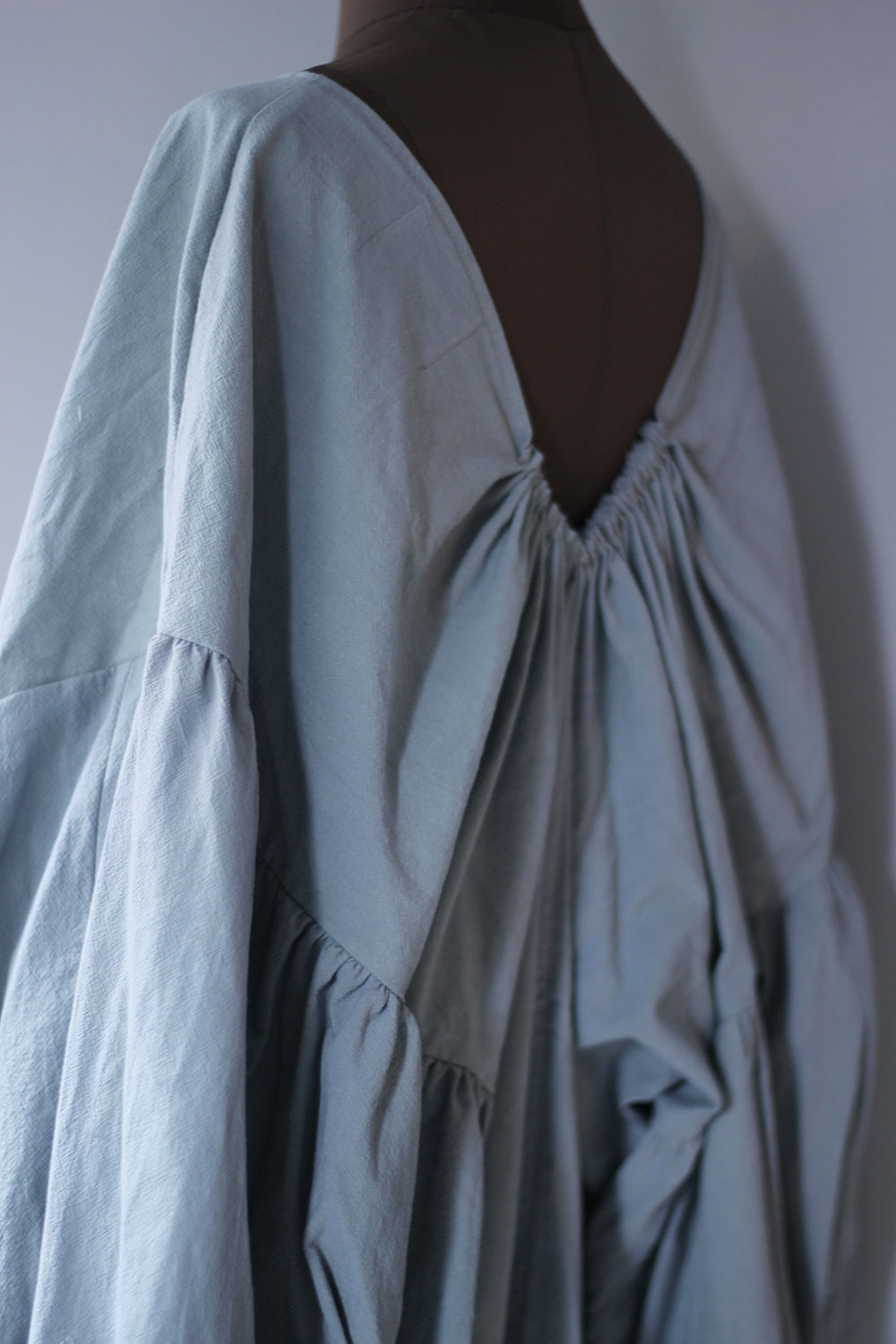 charrita “ Vestido juana (pastel bluegray) ”