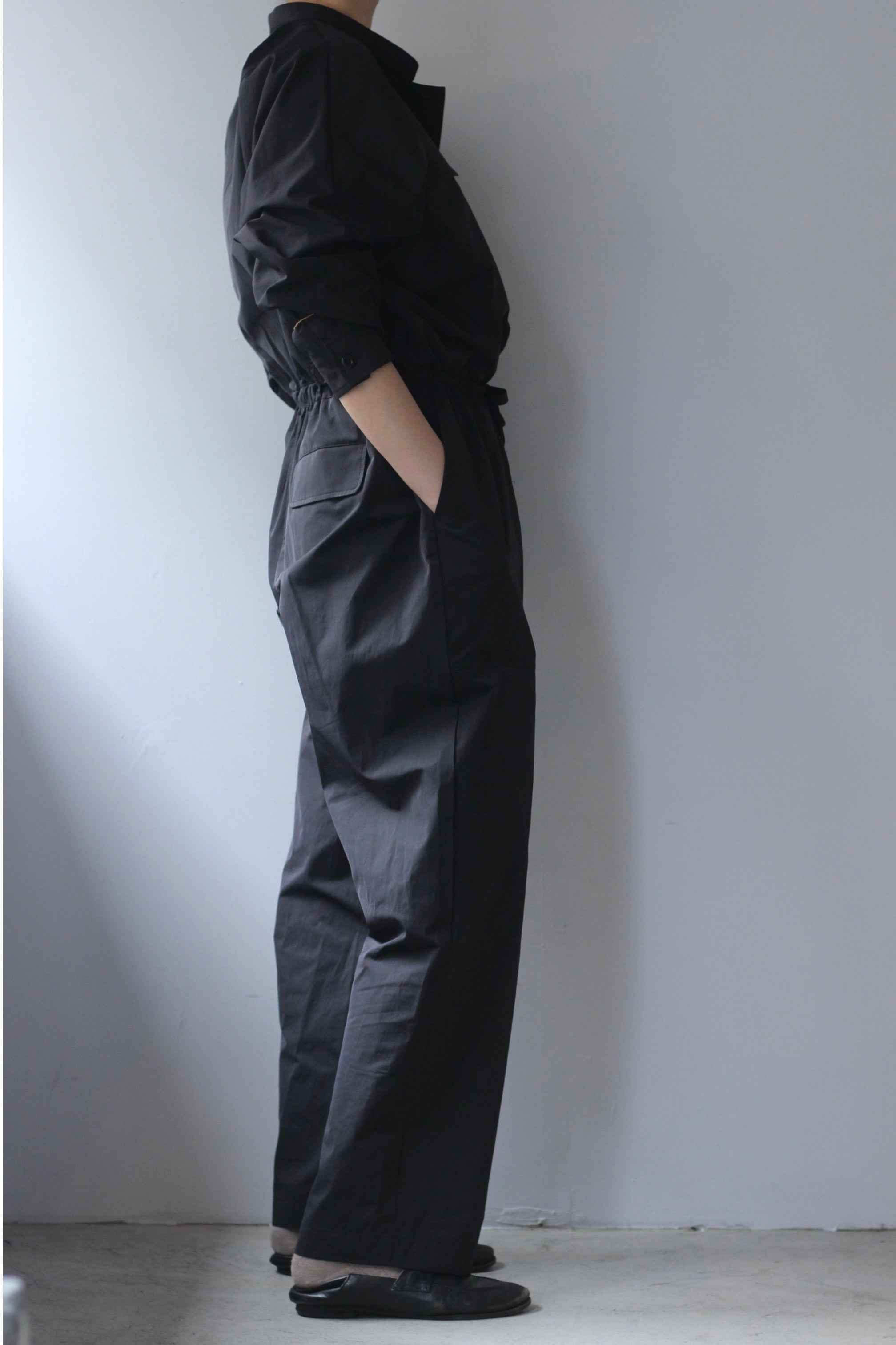DOMENICO+SAVIO "oversize jumpsuits" (black)